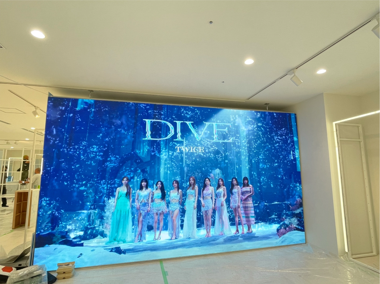 LEDビジョン輸入販売の関連事例写真