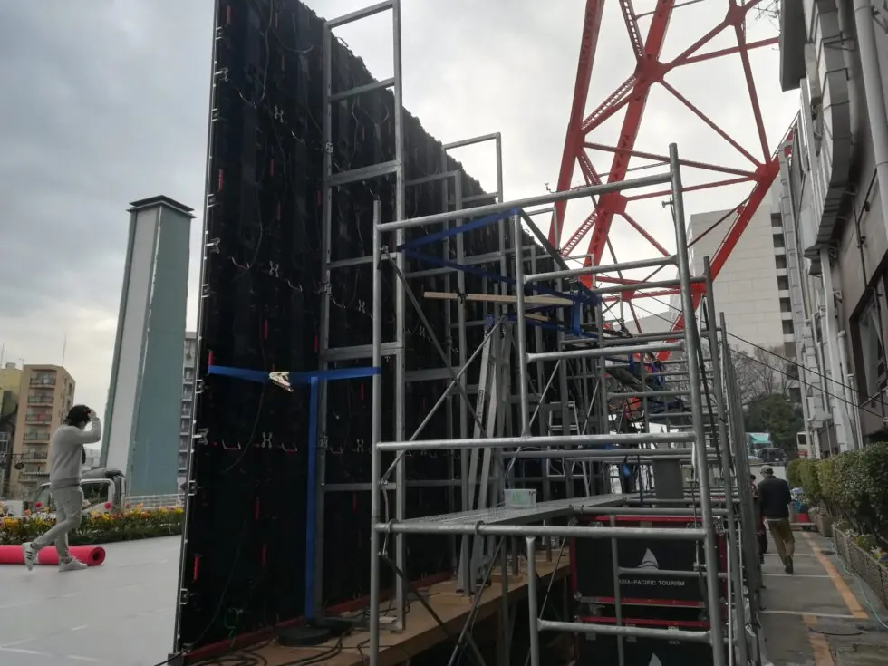 東京タワー点灯式